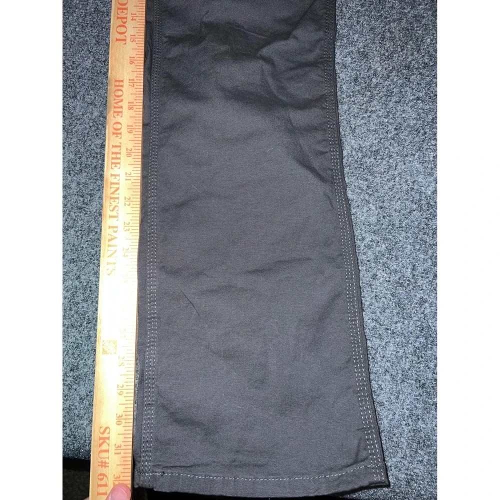 Ariat Rebar M7 Slim Straight Leg Work Pants Gray Canvas 32x34